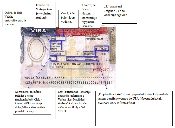 What is a visa document and how it looks.