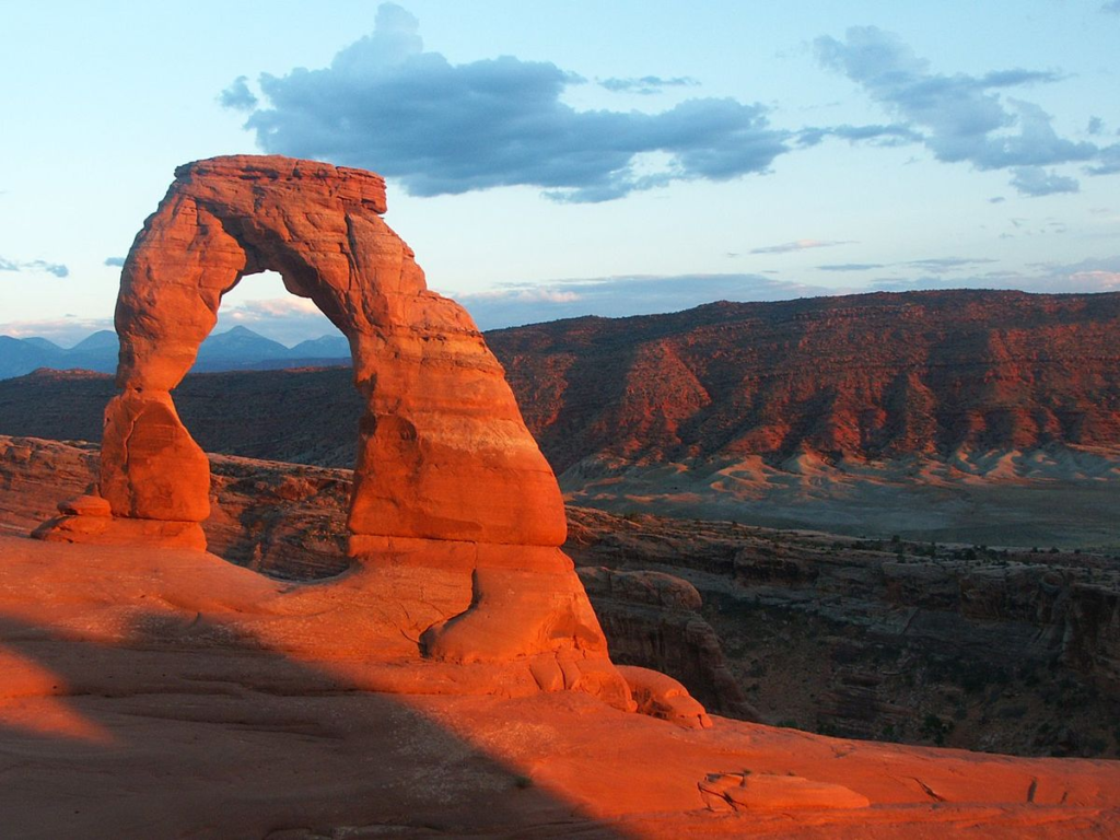 Delicate Arch v Arches National Park