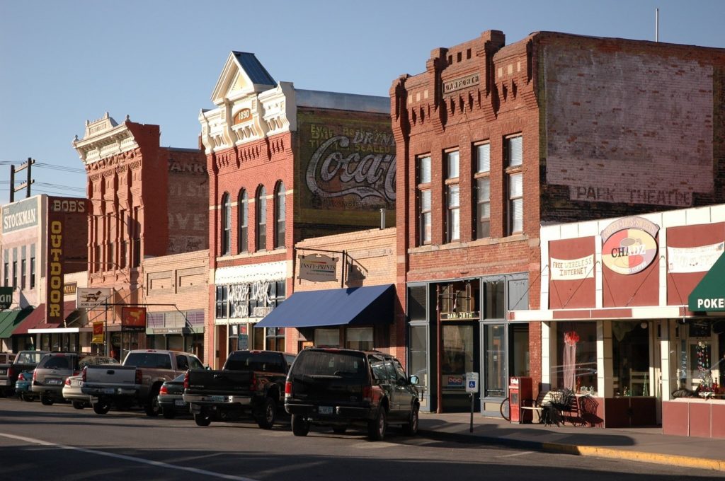 Livingston v Montaně, USA